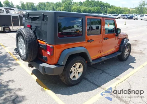 2011 Jeep Wrangler Unlimited Sport из США, поврежденный, VIN 1J4BA3H19BL567503